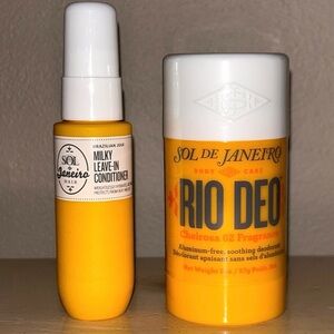 New Sol de Janeiro Leave-In Conditioner & Rio Deo Deodorant Duo